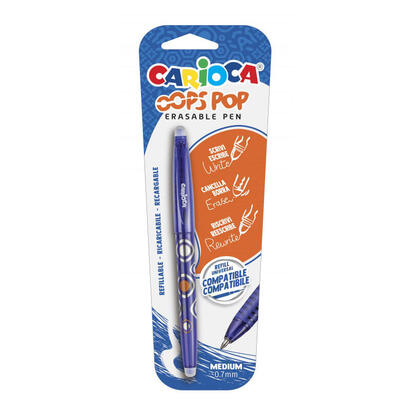carioca-oops-pop-boligrafo-borrable-termo-sensible-empunadura-texturizada-punta-de-07mm-doble-goma-recambios