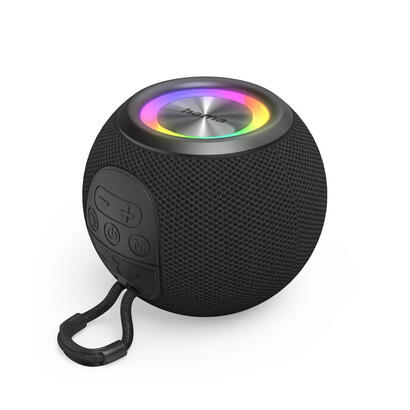 altavoz-hama-ball-shape-mono-negro