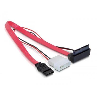 delock-cable-micro-sata-stecker-2-pin-power-5-v-33-v-sata-7-pin-30-cm-oben-gewinkelt