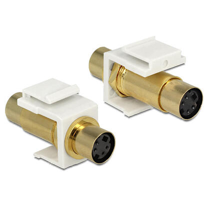 keystone-modul-mini-din-4-pin-buchse-buchse-chapado-en-oro-weiss