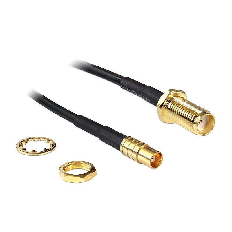 delock-hf-sma-buchse-zum-einbau-mcx-buchse-200mm