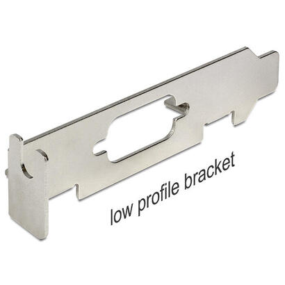 delock-low-profile-slotblech-mit-d-sub-9-offnung
