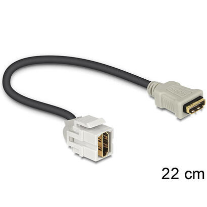 delock-keystone-modul-hdmi-buchse-250-hdmi-buchse-mit-cable-weiss