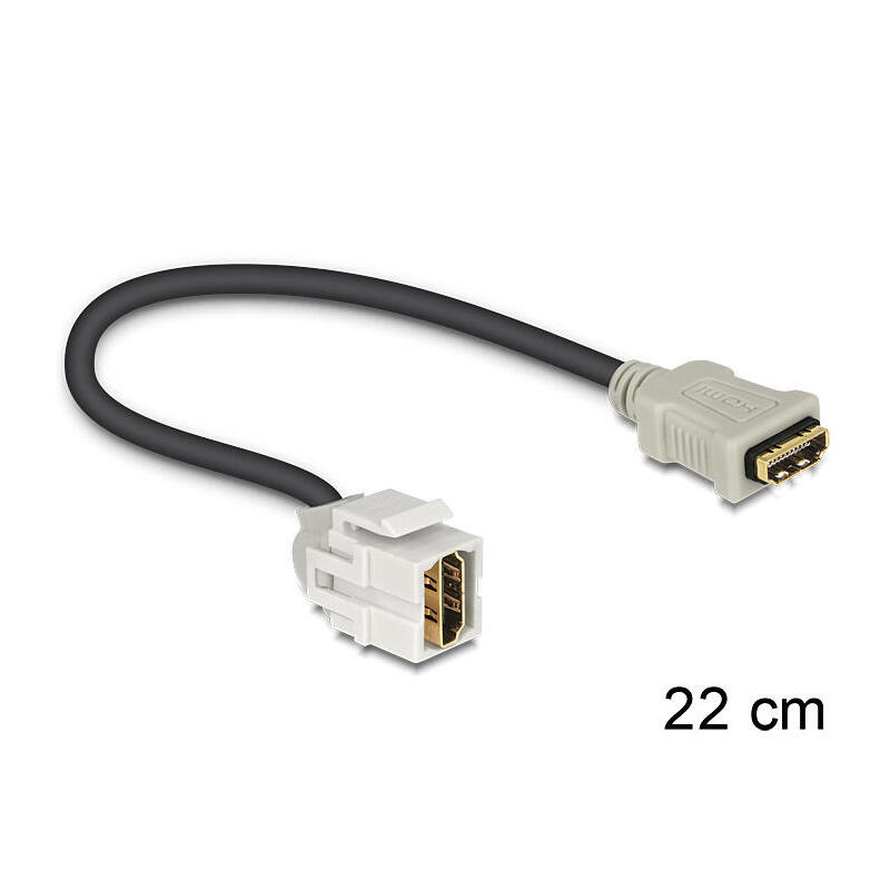 delock-keystone-modul-hdmi-buchse-250-hdmi-buchse-mit-cable-weiss