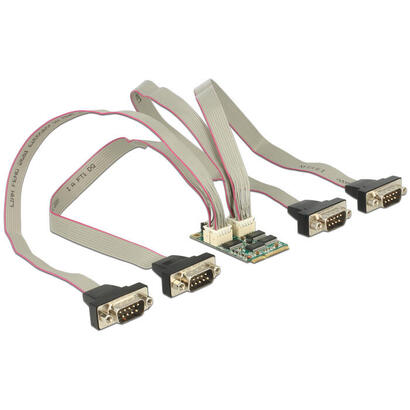 modul-minipcie-i-o-pcie-full-size-4-x-seriell-rs-232-mit-spannungsversorgung