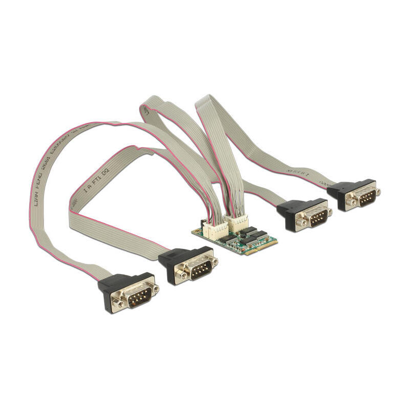 modul-minipcie-i-o-pcie-full-size-4-x-seriell-rs-232-mit-spannungsversorgung