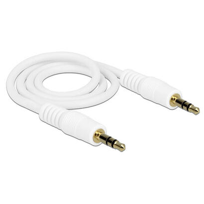 delock-klinkencable-35-mm-3-pin-stecker-stecker-05-m-weiss