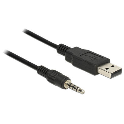 delock-18m-usb20-a35mm-cable-de-audio-18-m-35mm-usb-tipo-a-negro