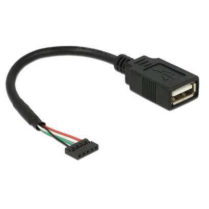 delock-84831-cable-usb-usb-20-015-m-usb-a-negro