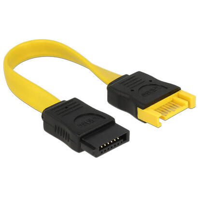 delock-cable-sata-6-gbs-macho-sata-10-cm-amarillo-hembra