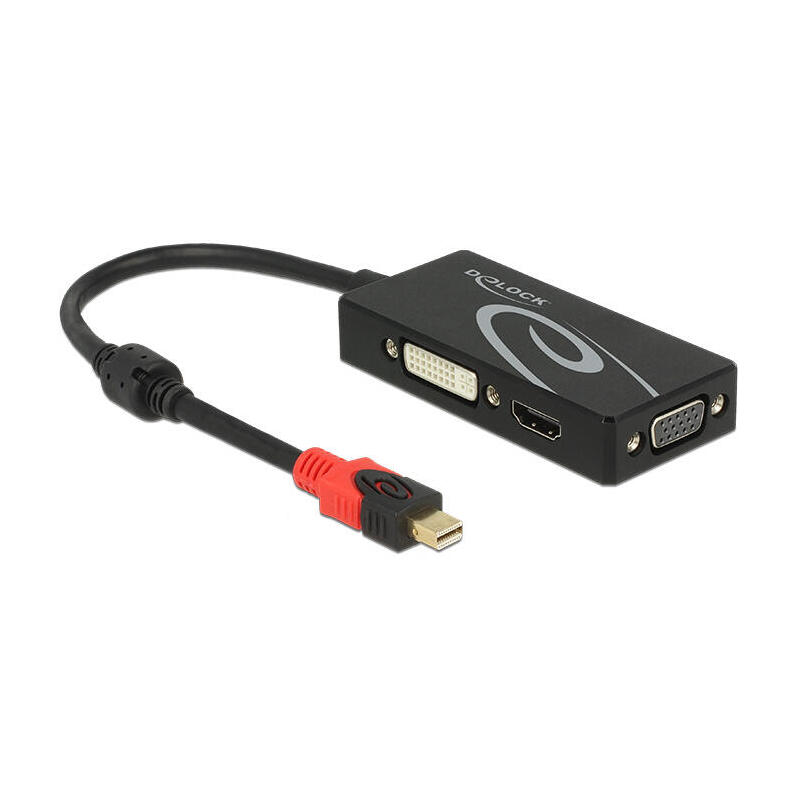 delock-adapter-mini-displayport-12-stecker-vga-hdmi-dvi-buchse-4k-passiv-schwarz
