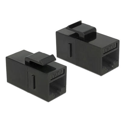 delock-keystone-modulorj45-hembra-rj45-hembra-cat6-utp-negro
