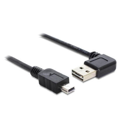 delock-85175-cable-easy-usb-20-tipo-a-macho-sesgado-hacia-la-izquierda-y-hacia-la-derecha-usb-20-tipo-mini-b-macho-05-m