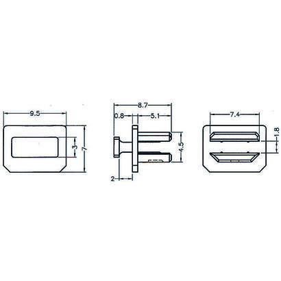 delock-64026-tapa-de-seguridad-para-enchufe-mini-displayport-negro-10-piezas