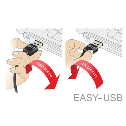 delock-cable-easy-usb-20-typ-a-stecker-usb-20-typ-mini-b-stecker-05-m-schwarz