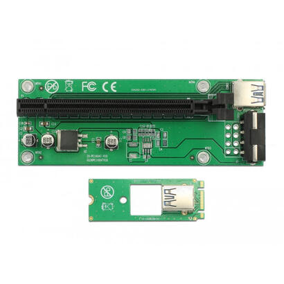 delock-riser-karte-m2-key-bm-pci-express-x16-mit-30-cm-usb-cable