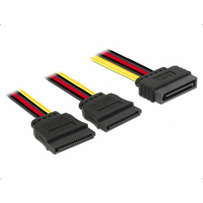 delock-cable-power-sata-15-pin-2-x-sata-hdd-gerade