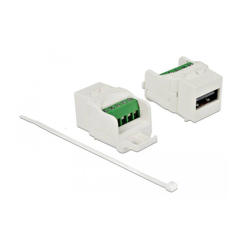 keystone-modul-usb-20-a-buchse-zu-terminalblock-weiss