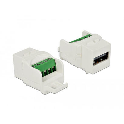 keystone-modul-usb-20-a-buchse-zu-terminalblock-weiss