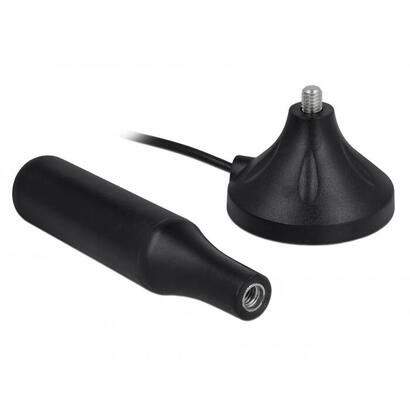 delock-lte-antenne-sma-stecker-3-5-dbi-124-cm-starr-omnidirektional-mit-magnetischem-standfuss-und-anschlusscable-rg-174-a-u-3-m