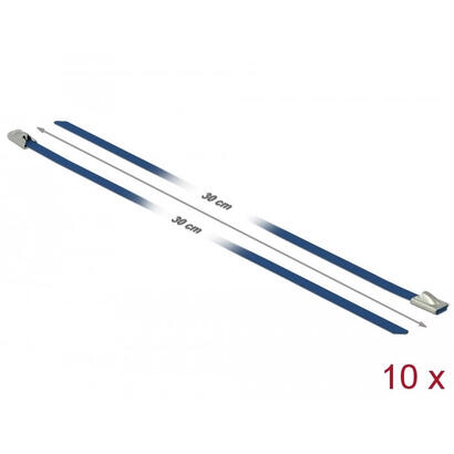 delock-edelstahlcablebinder-l-300-x-b-46-mm-blau-10-stuck