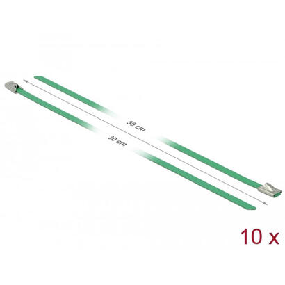 delock-edelstahlcablebinder-l-300-x-b-46-mm-grun-10-stuck