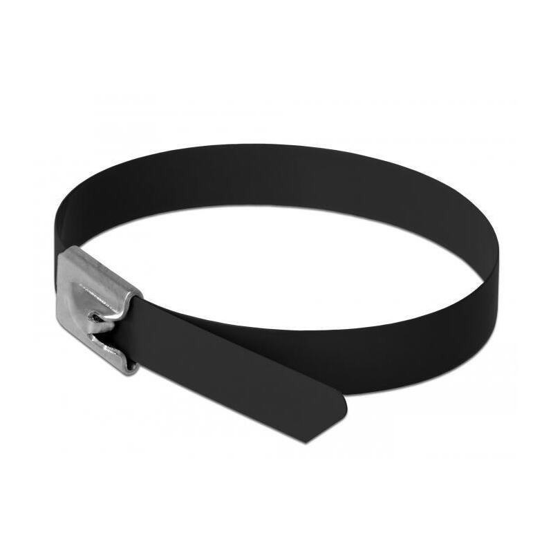 delock-edelstahlcablebinder-l-400-x-b-79-mm-schwarz-10-stuck