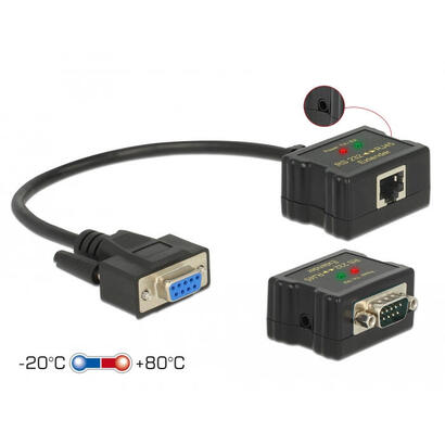 extender-rs-232-db9-buchse-rj45-buchse-zu-rs-232-db9-stecker-rj45-buchse-esd-schutz-1200-m-reichweite-erweiterter-temperaturbere