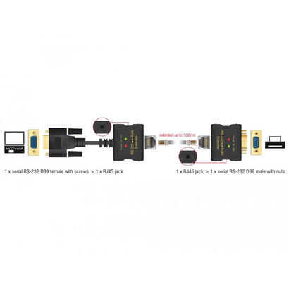 extender-rs-232-db9-buchse-rj45-buchse-zu-rs-232-db9-stecker-rj45-buchse-esd-schutz-1200-m-reichweite-erweiterter-temperaturbere