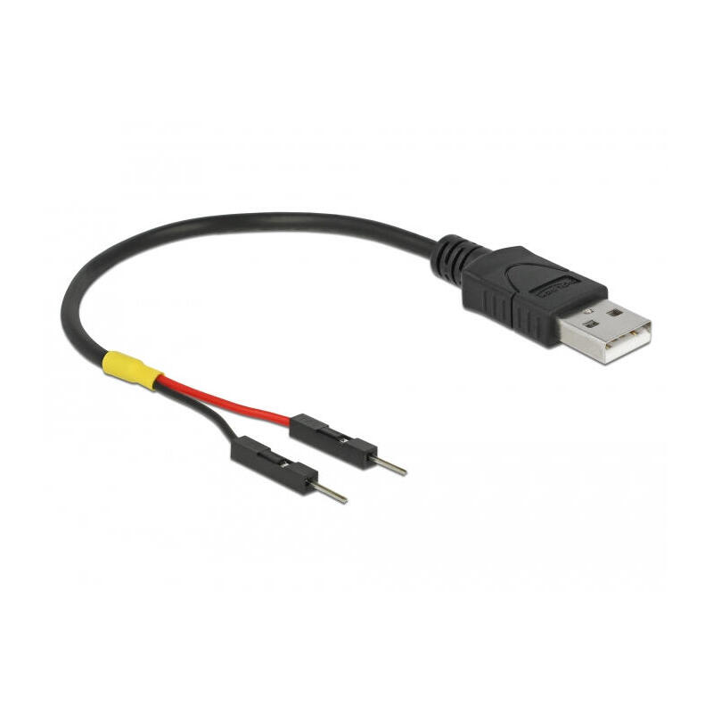 delock-85400-cable-usb-01-m-usb-a-negro