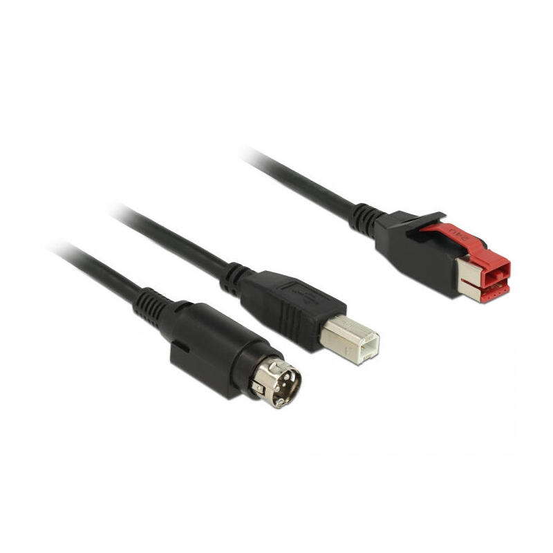 delock-85489-cable-usb-usb-20-3-m-usb-b-negro