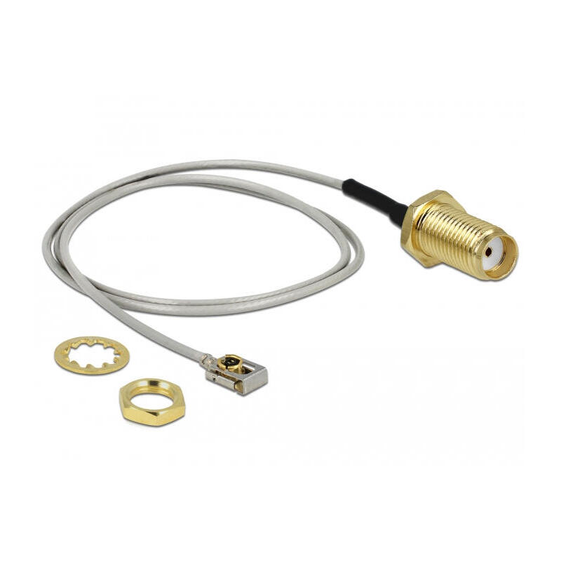 delock-antennencable-rp-sma-buchse-zum-einbau-zu-mhf-i-lk-stecker-113-20-cm-gewindelnge-10-mm-spritzwassergeschtzt