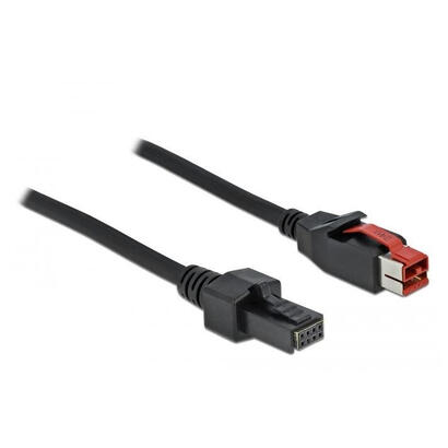 delock-powerojousb-cable-stecker-24-v-zu-2-x-4-pin-stecker-3-m-fur-pos-drucker-und-terminals