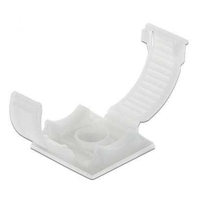 delock-cablehalter-mit-verschlussclip-selbstklebend-schraubbar-natur-10-stuck