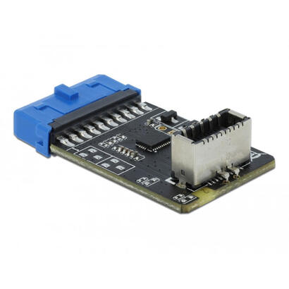 delock-usb-5-gbps-adapter-typ-e-key-a-pfostenbuchse-zu-intern-key-a-buchse