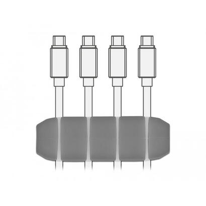 delock-cablehalter-mit-4-durchfuhrungen-trapezformig-set-4-stuck
