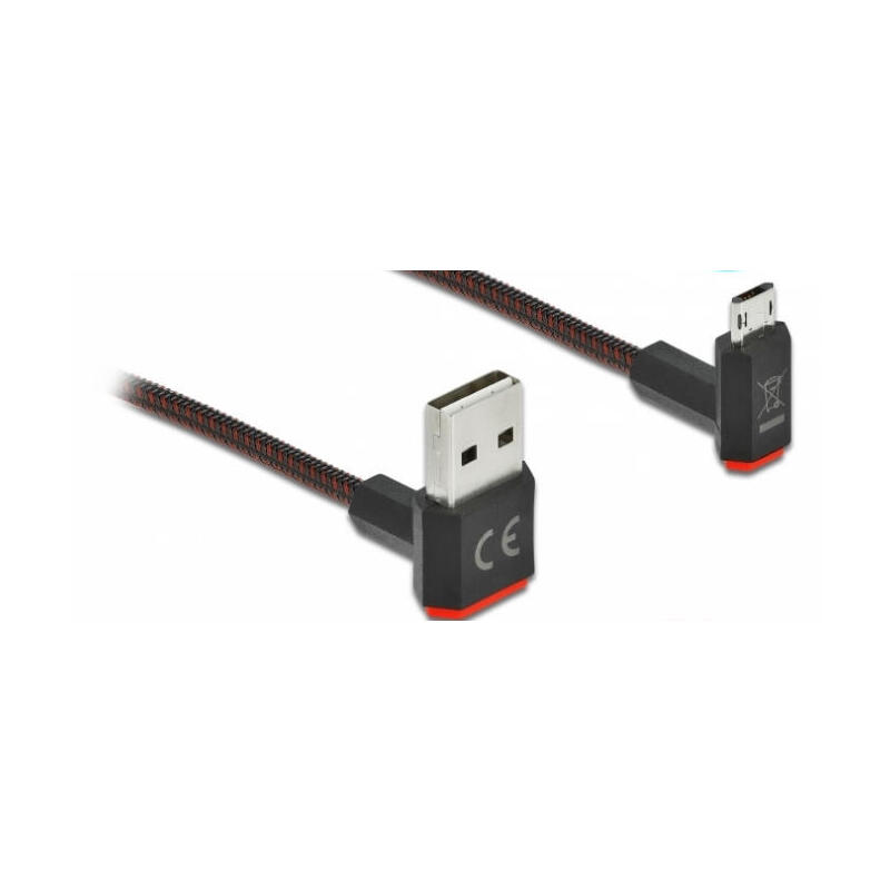 delock-easy-usb-20-cable-typ-a-stecker-zu-easy-usb-typ-micro-b-stecker-gewinkelt-oben-unten-05-m-schwarz