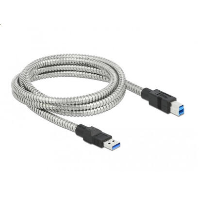 delock-usb-32-gen-1-cable-typ-a-macho-a-typ-b-macho-con-metallmantel-2-m