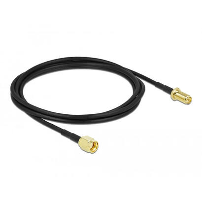 delock-antennencable-rp-sma-stecker-zu-rp-sma-buchse-lmr-cfd100-2-m-low-loss