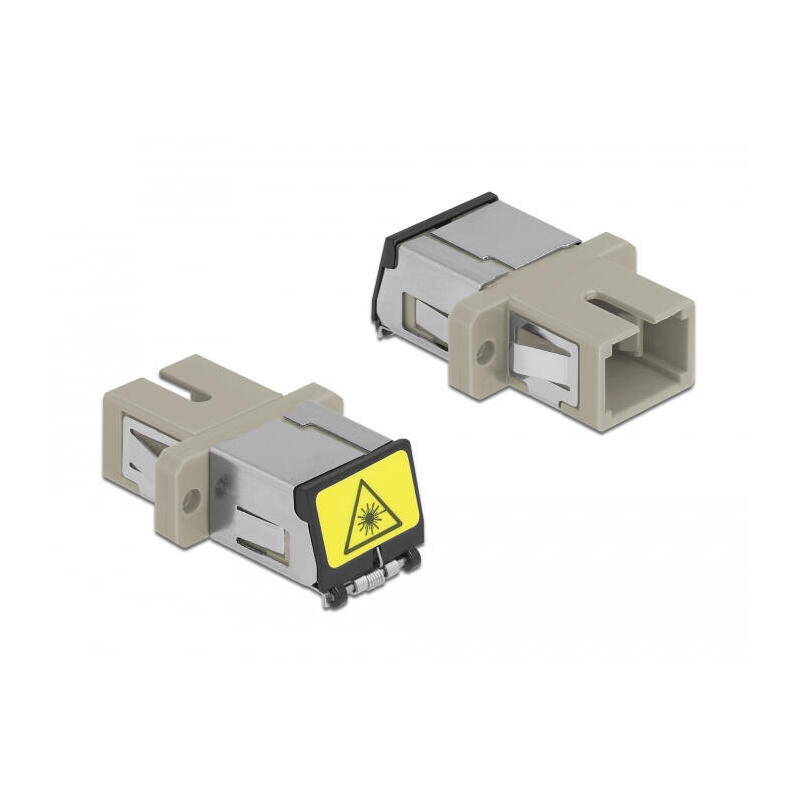 lwl-kupplung-mit-laserschutzklappe-sc-simplex-buchse-zu-sc-simplex-buchse-multimode-beige