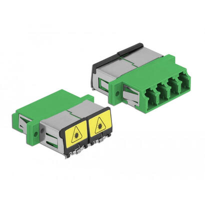 lwl-kupplung-mit-laserschutzklappe-lc-quad-buchse-zu-lc-quad-buchse-singlemode-grun