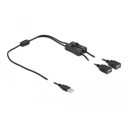 delock-cable-usb-typ-a-stecker-zu-2-x-usb-typ-a-buchse-mit-schalter-1-m