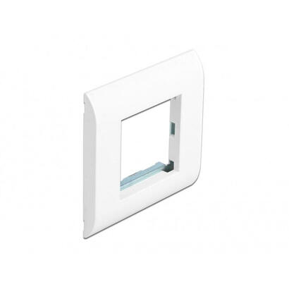 easy-45-modultrager-mit-abdeckrahmen-80-x-80-mm-weiss