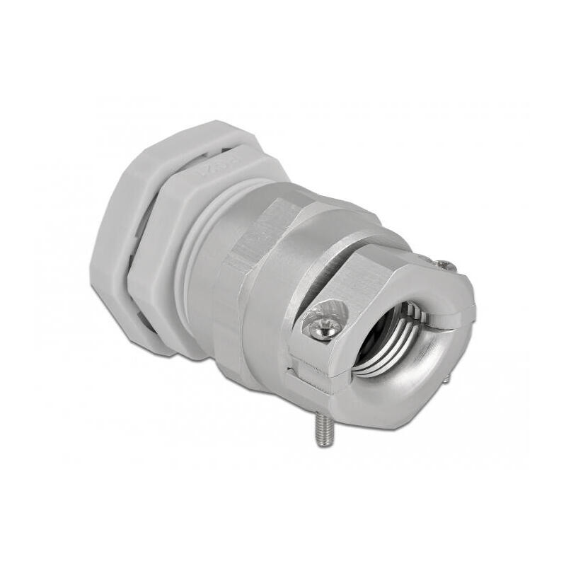 delock-cableverschraubung-pg21-mit-zugentlastung-und-biegeschutz-grau