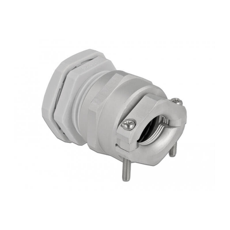 delock-cableverschraubung-pg29-mit-zugentlastung-und-biegeschutz-grau