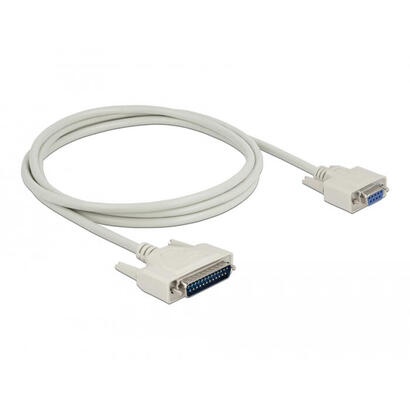 delock-serielles-cable-d-sub-25-stecker-zu-d-sub-9-buchse-2-m