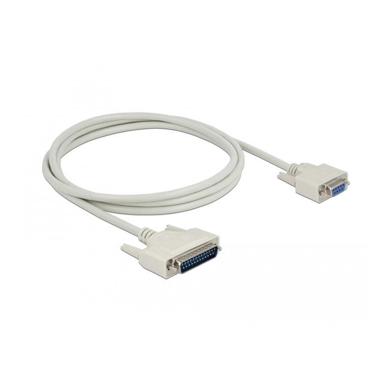 delock-serielles-cable-d-sub-25-stecker-zu-d-sub-9-buchse-2-m