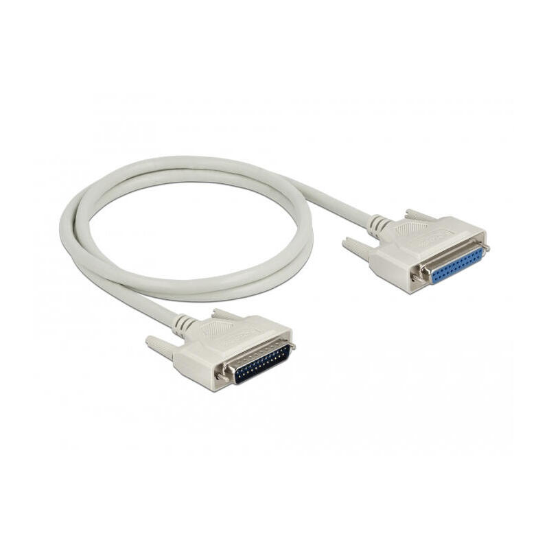 delock-serielles-cable-d-sub-25-mecker-zu-hchse-1-m