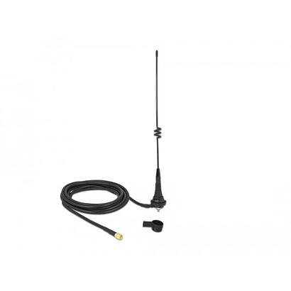 delock-lpwan-868mhz-antenne-sma-stecker-45dbi-starr-omnidirektional-mit-anschlusscable-rg-58-c-u-25m-outdoor-schwarz
