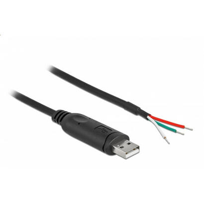 delock-adaptercable-usb-20-typ-a-zu-seriell-rs-232-mit-3-offenen-cableenden-2-m